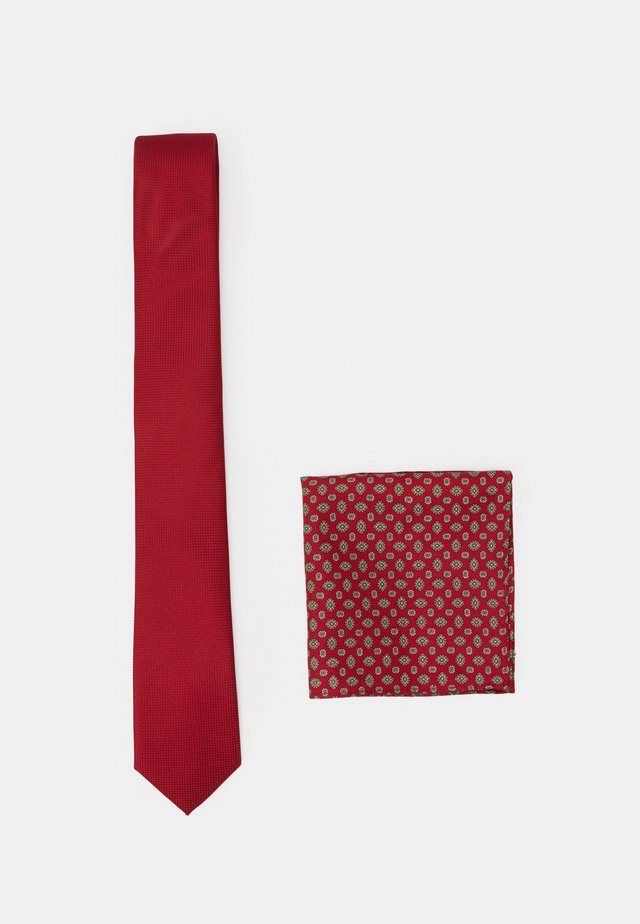 SET - Einstecktuch - red