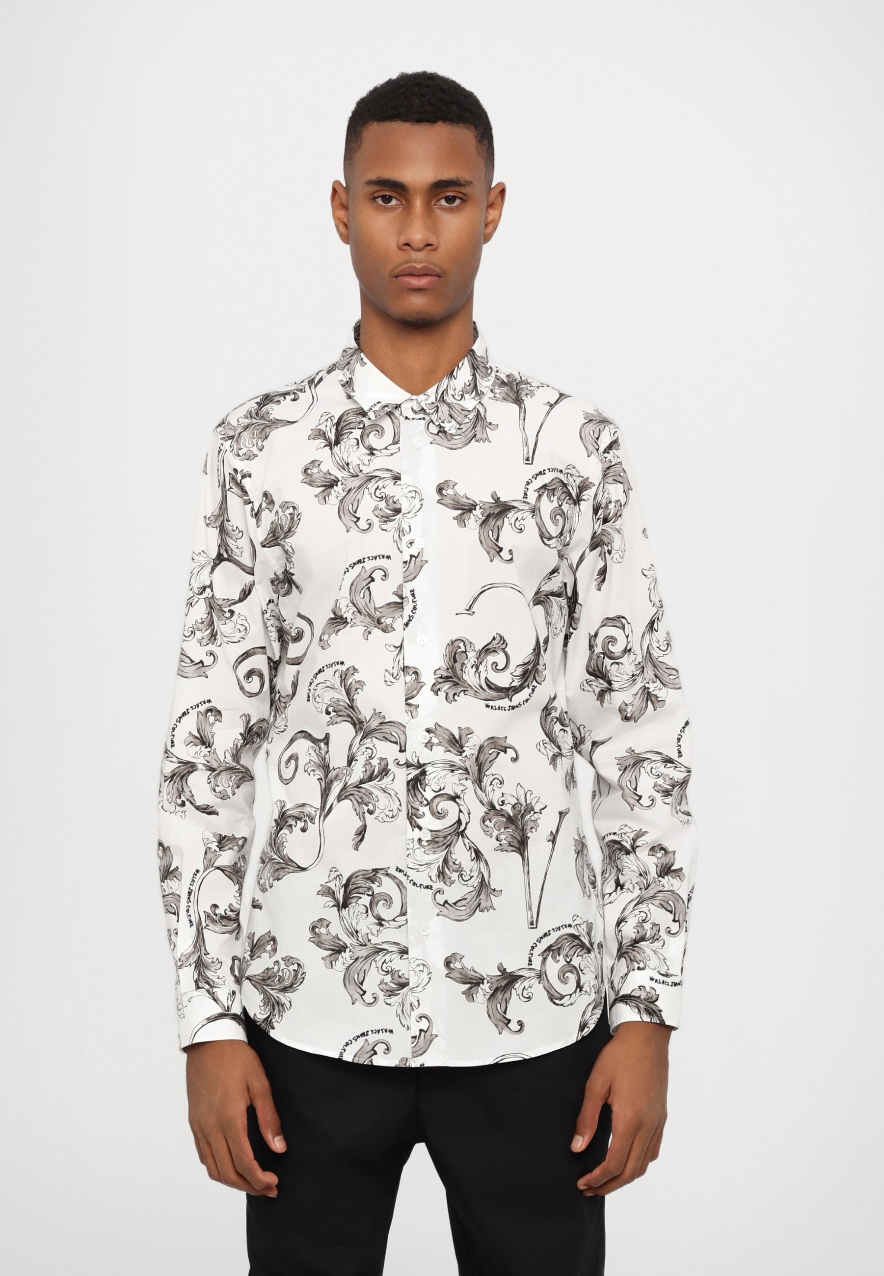 Tシャツ・カットソー VERSACE CAMICIA MC IN DENIM BAROCCO DE LA MER VERSACE CAMICIA MC IN DENIM BAROCCO DE LA MER (VERSACE/T