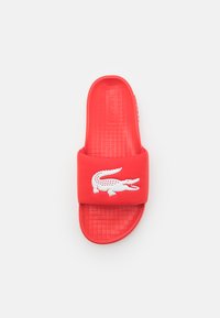 Lacoste CROCO 1.0 - Papuci - red/white