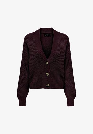 ONLY Cardigan - bordeaux