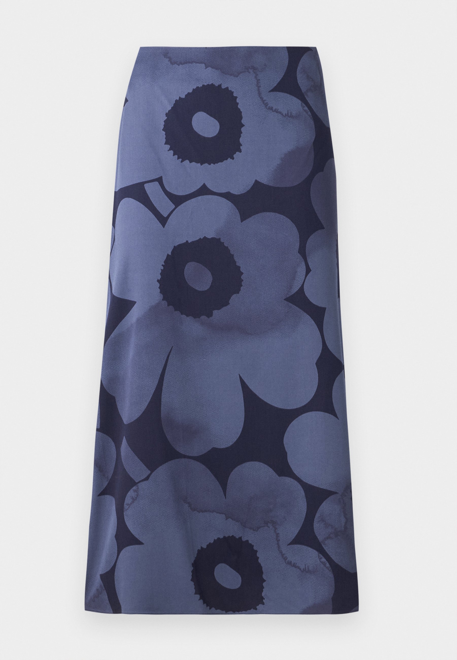 Marimekko KORKEAT AKVARELLI UNIKKO - Maxi skirt - dark blue
