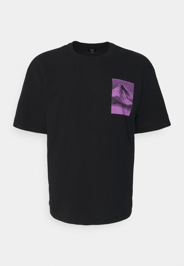 FROM FUJI - T-shirt imprimé - black