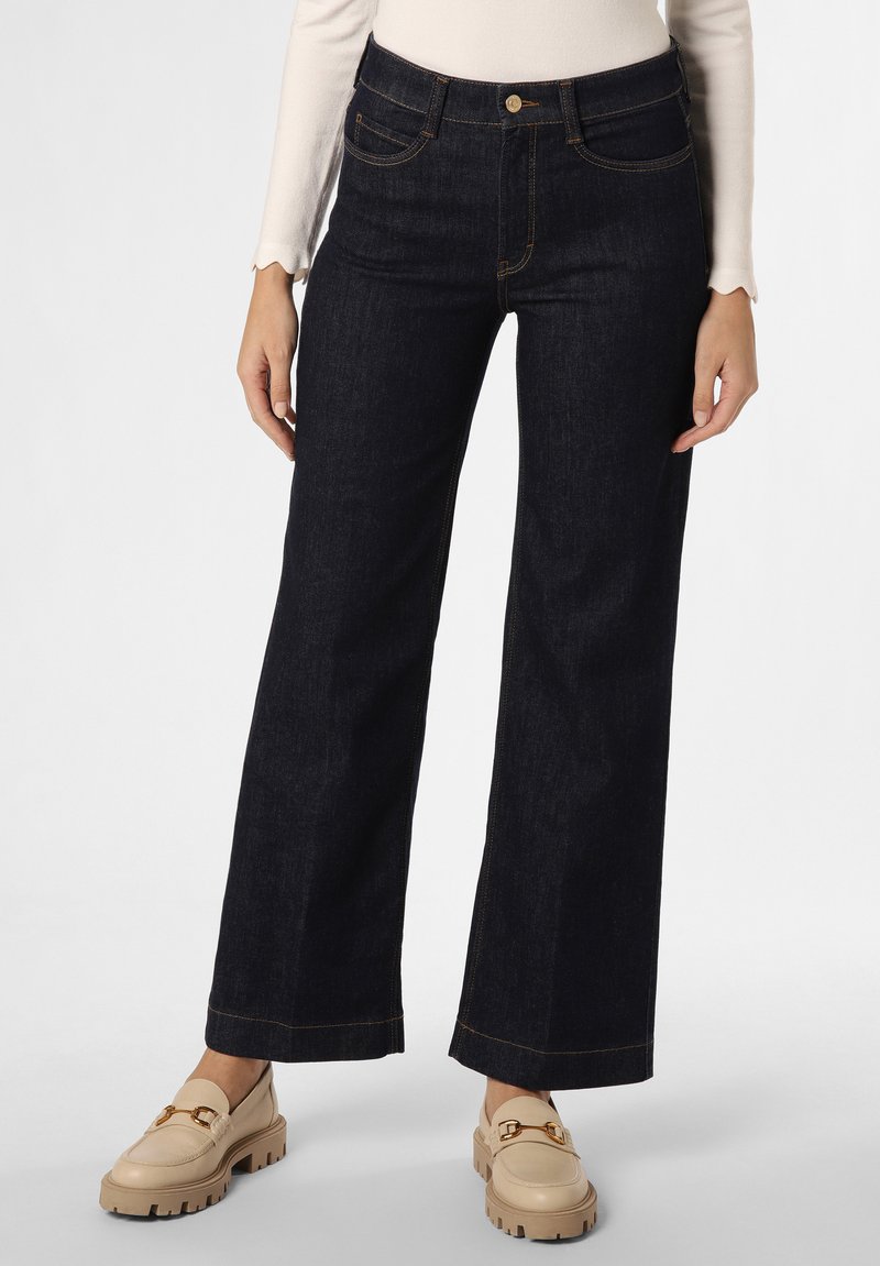 Mac Jeans Women's Flare Black Trousers 5219 0107L 090