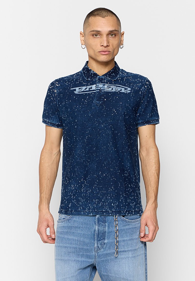 Diesel Poloshirt blauw