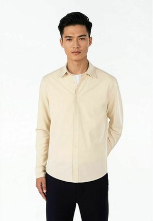 WALKER  - Button down-skjorte - beige