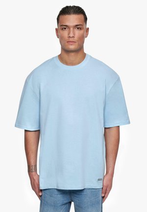 Dropsize HEAVY PATCH - Lihtne T-särk - baby blue