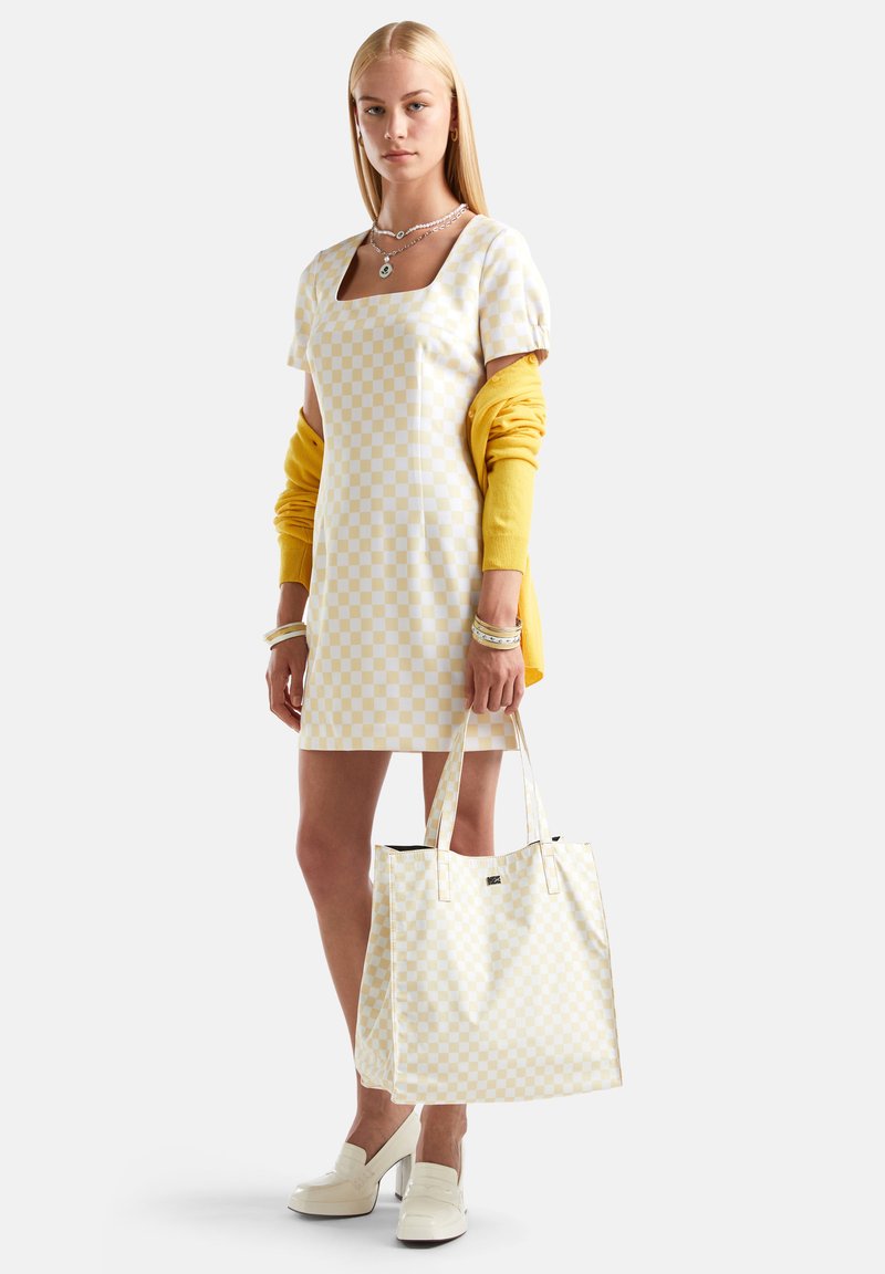 United Colors of Benetton Jurk lichtgeel United Colors of Benetton Jurk lichtgeel