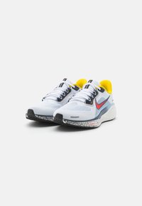 Nike Performance AIR ZOOM PEGASUS 41 - Tekaški copati za cesto - white/speed red/psychic blue/speed yellow/midnight navy/pure platinum