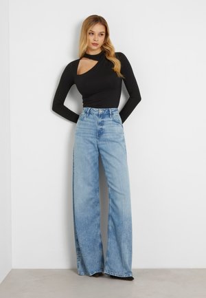 BELLFLOWER WIDE  - Flared Jeans - blau