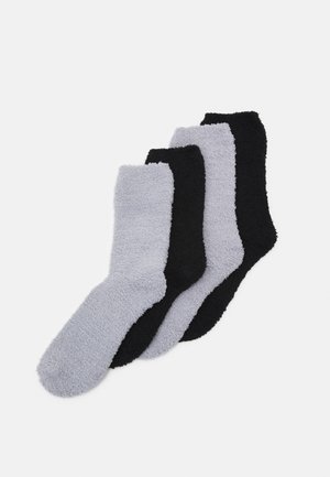 ONLINE COSY SOCKS 4 PACK - Ponožky - black