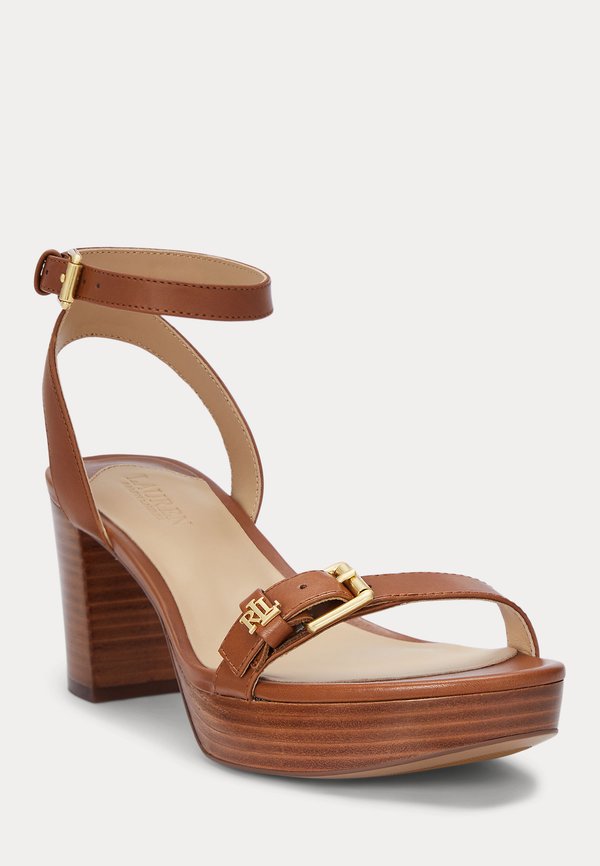 MELISSAH - Platform sandals - tan3
