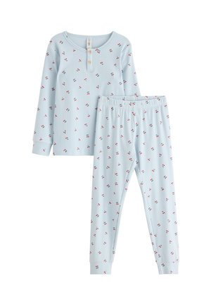 CHERRYS SET - Nachtwäsche Set - light blue