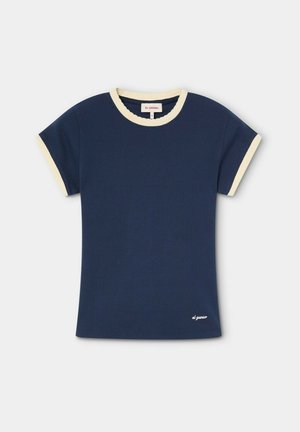 El Ganso, CAMISETA ALEXIS VIVOS - Camiseta estampada - marino