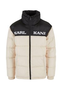 RETRO ESSENTIAL PUFFER - Zimska jakna - light sand