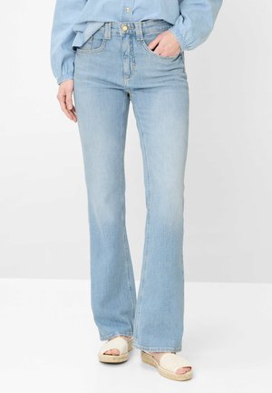 STYLE MARY - Jeans Bootcut - used sky blue