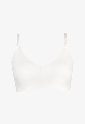 JoJo Maman Bébé, MOULDED MATERNITY NURSING - Still-BH - white