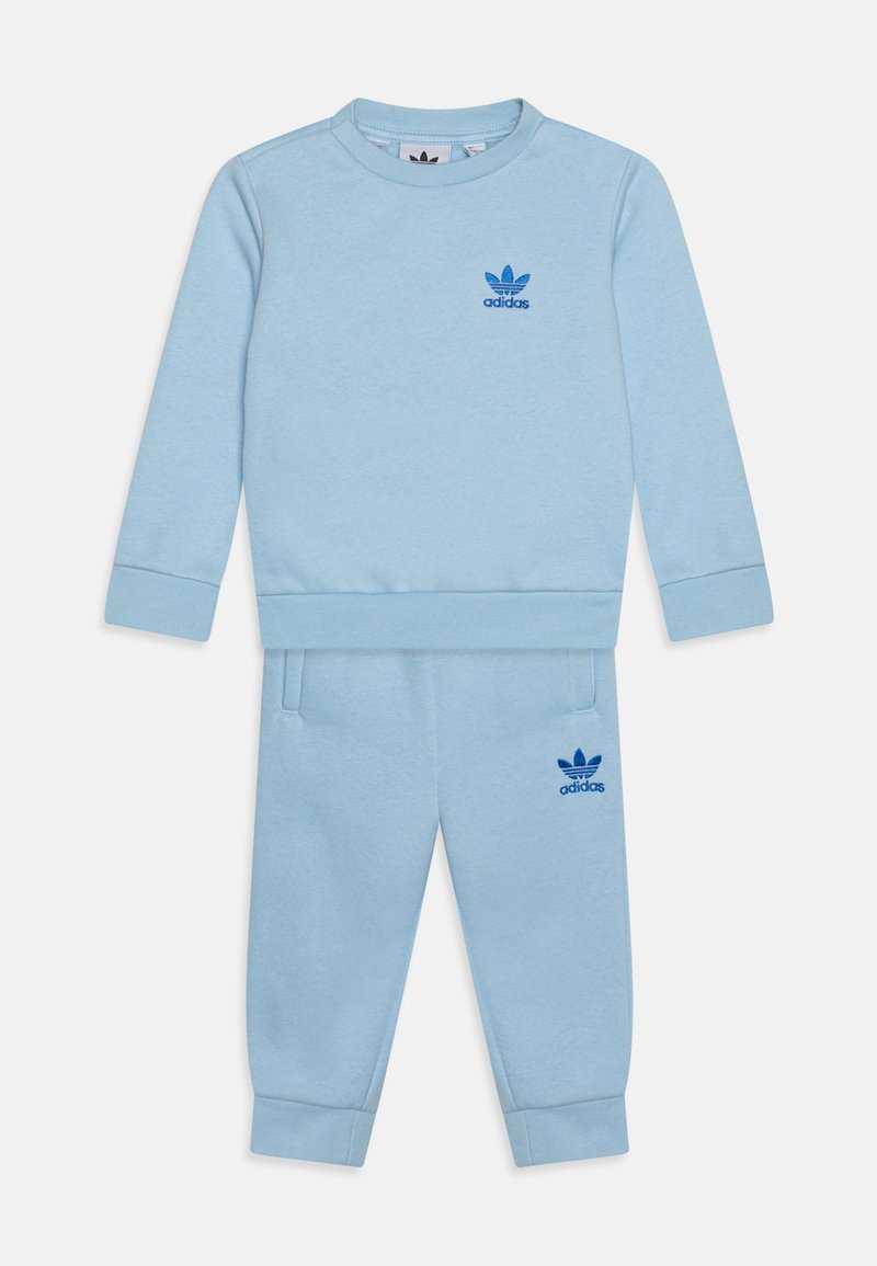 adidas Originals CREW SET - Fato de treino - clear sky