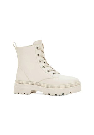 Bottines à lacets - beige