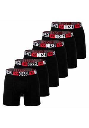 6ER PACK - STRETCH - Boxer Briefs - schwarz