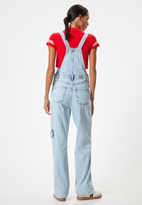 Koton POCKET DETAIL OVERALLS - Tuinbroek - light blue