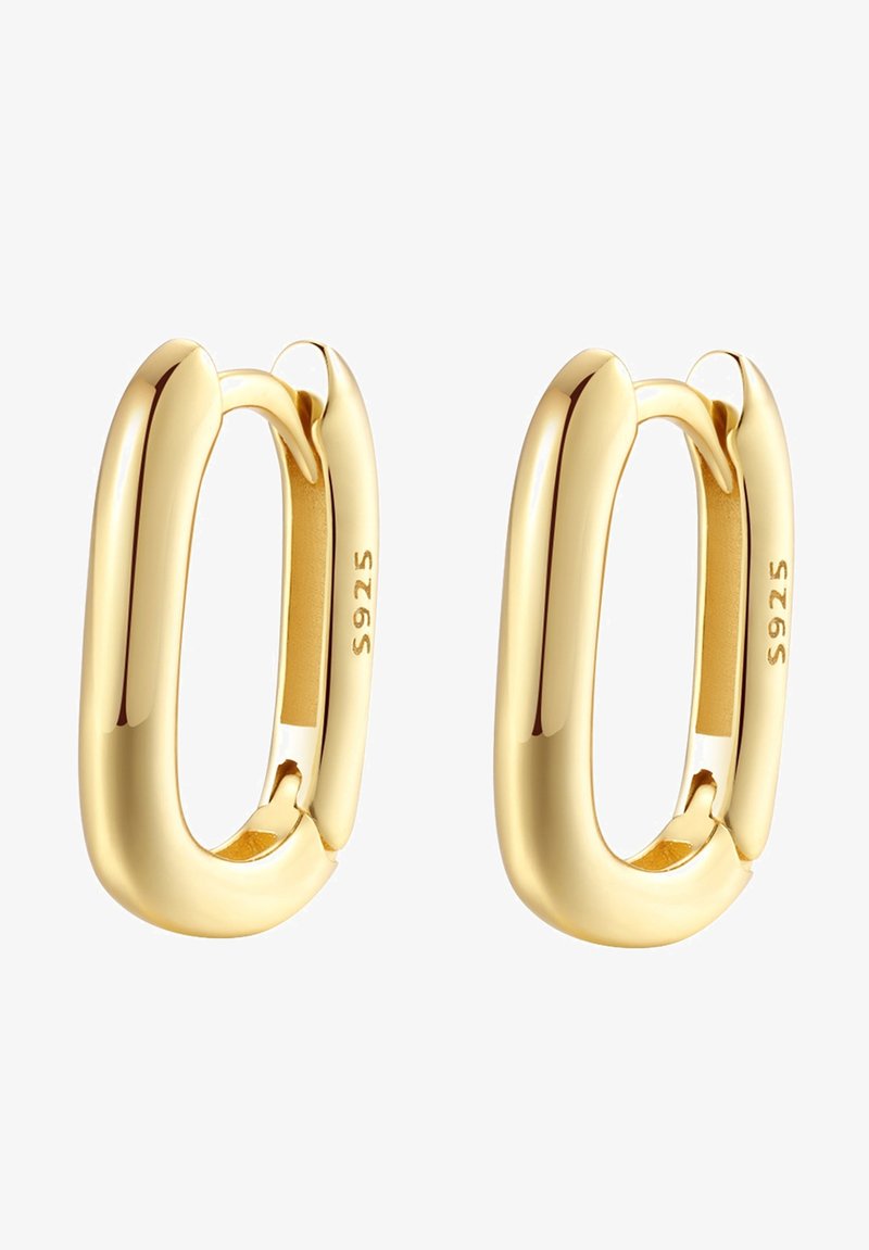 Hey Happiness OVAL HUGGIE Kolczyki z oty Zalando pl hey-happiness-oval-huggie-kolczyki-z-oty-zalando-pl