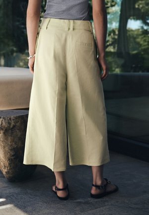 Next, Pantalon classique - lime green