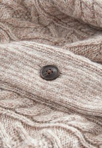 Next SHAWL CABLE REGULAR FIT - Neuletakki - neutral