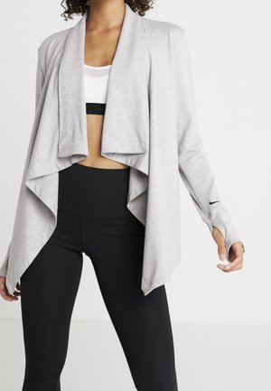 Sweater met rits - dark grey