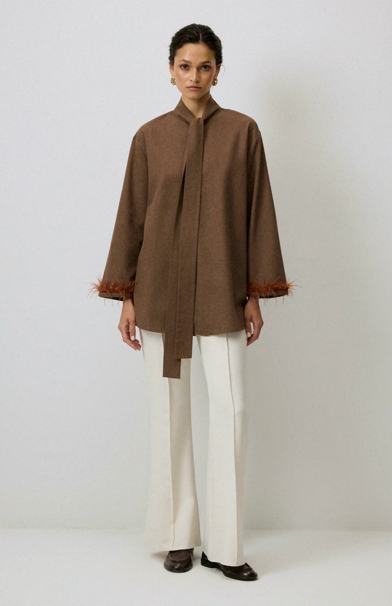 Touché Privé Tuniek bruin