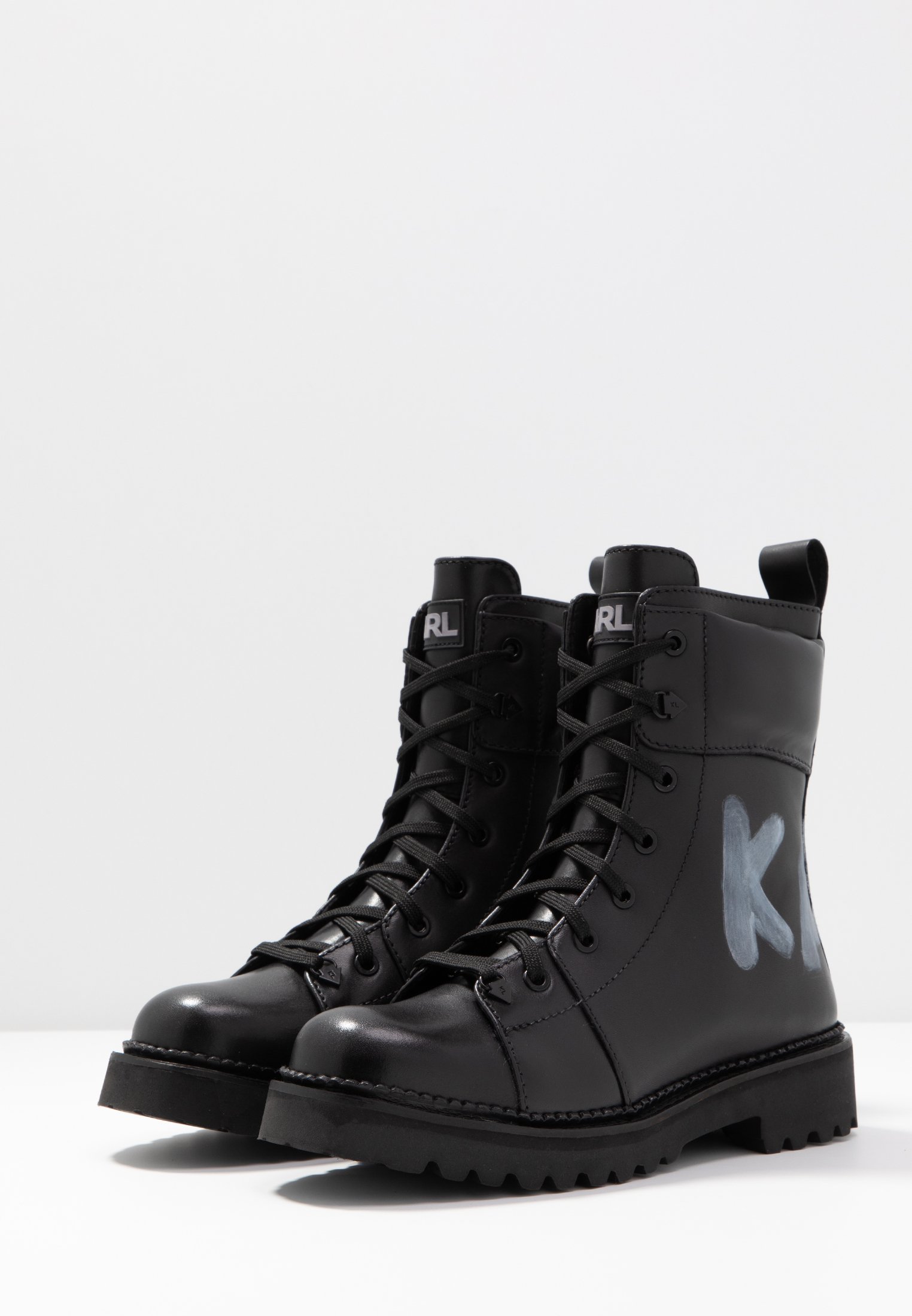 KADET HI LACE BOOT Veterboots black KADET HI LACE BOOT Veterboots black