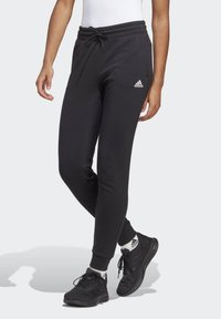 adidas Sportswear - Pantaloni de trening - black/white Imagine miniatură 1