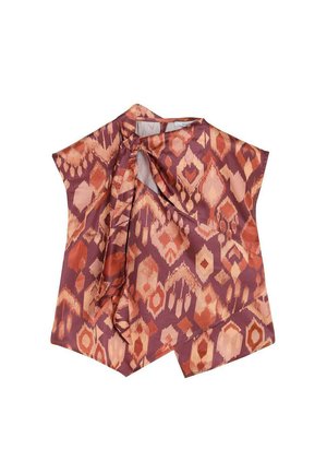 Scalpers, SCALPERS SCIKAT PRINT TOP - Blusa - terracotta