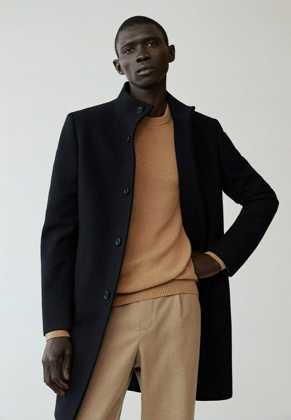 wool coat man