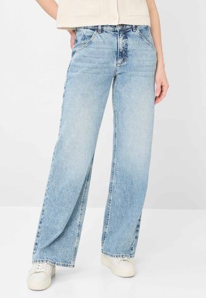 STYLE MAINE - Flared jeans - used bleached blue