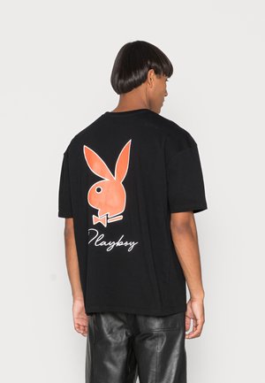 PLAYBOY BUNNY UNISEX - Print T-shirt - black