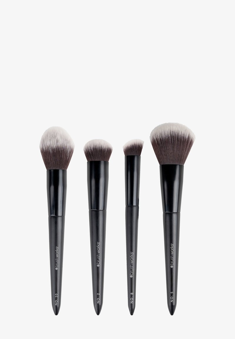 Brushworks Brushworks BUFF AND BLEND FACE SET - Makeup brush set - black