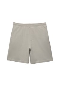 WAFFLE BERMUDA - Short - light grey