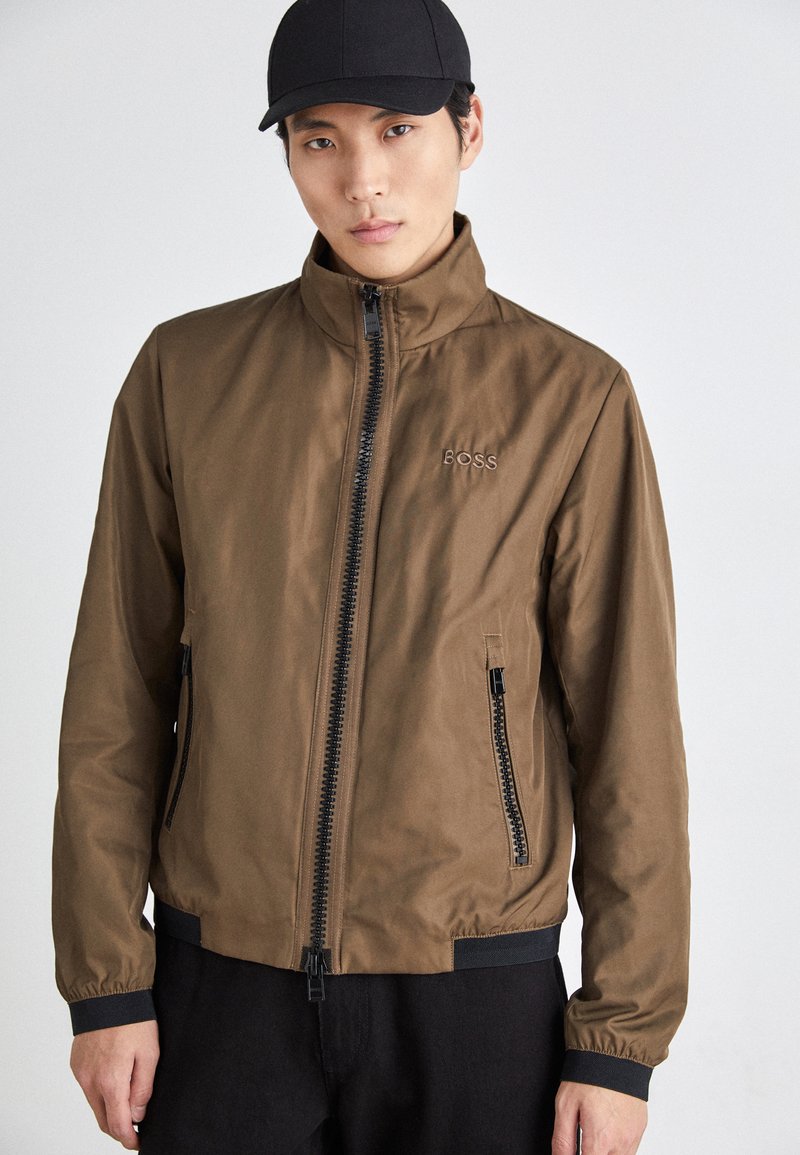 BOSS CASTILLO - Giubbotto Bomber - open brown