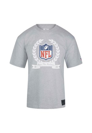 Gray short-sleeve T-shirt with NFL shield logo surrounded by a laurel wreath and the text "From The Archives 1920" on front.