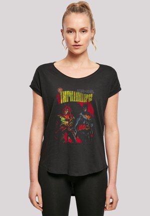 DC COMICS BATMAN AND BATGIRL THRILKILLER  - Print T-shirt - black