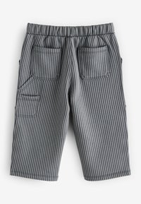 Next CARPENTER JOGGERS-REGULAR FIT - Træningsbukser - charcoal grey white stripe