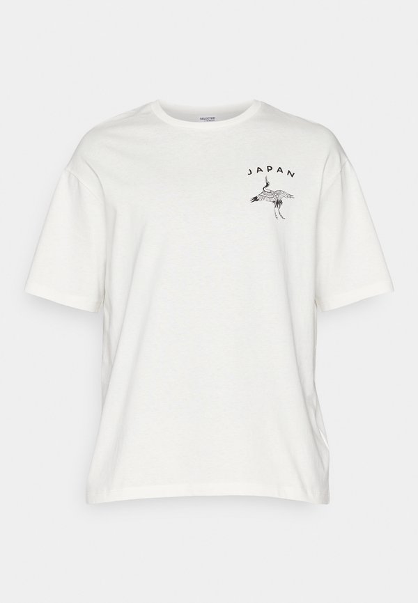 SLHLOOSE-POST TEE - Print T-shirt3