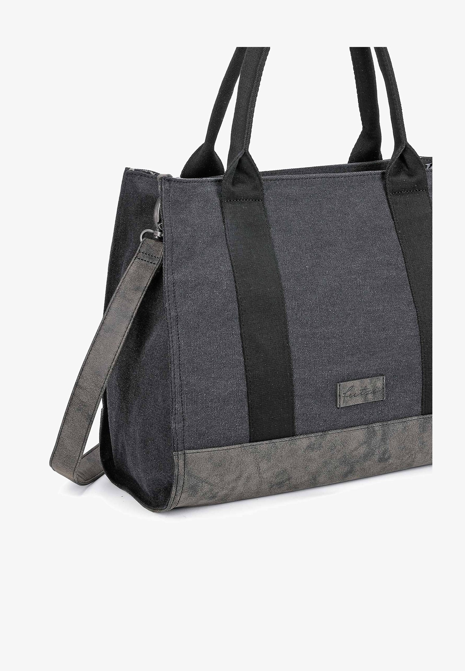 Fritzi Aus Preußen Borsa In Tela Tote Bag Black – Tracolla Rimovibile – Stile Lifestyle