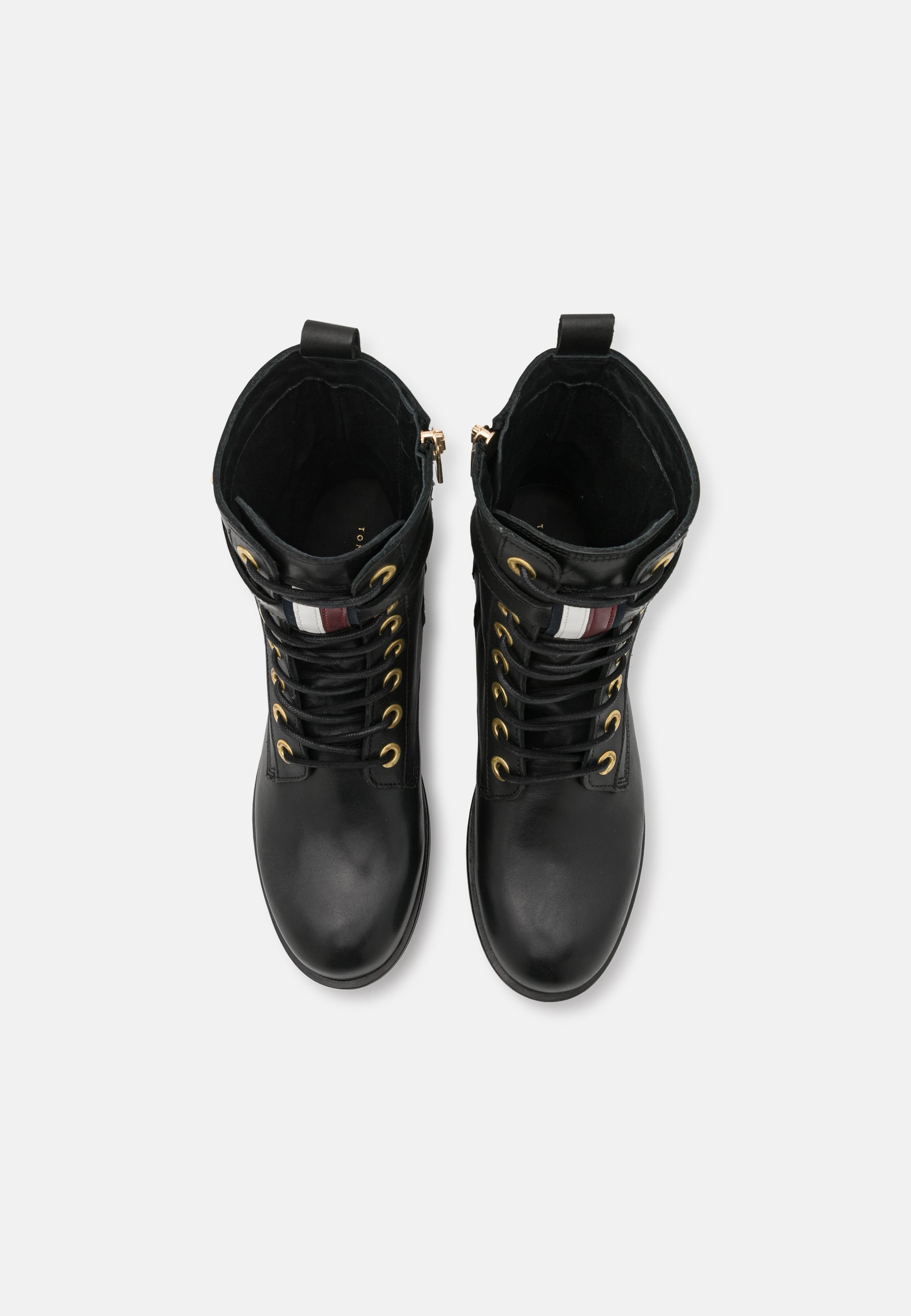 Tommy Hilfiger ESSENTIALS BOOT - Botines con cordones - black/negro -  Zalando.es