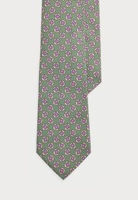 NEAT SILK TWILL TIE - Tie - green