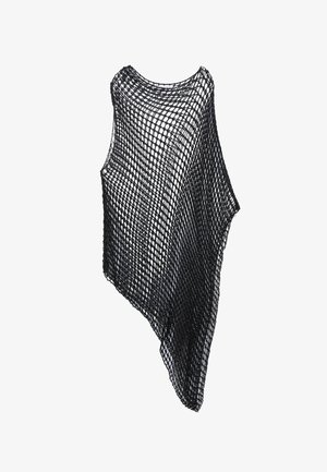 ADOLFO DOMINGUEZ, Poncho - black