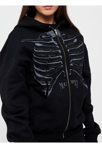 Multiply Apparel Sweat zippé - black