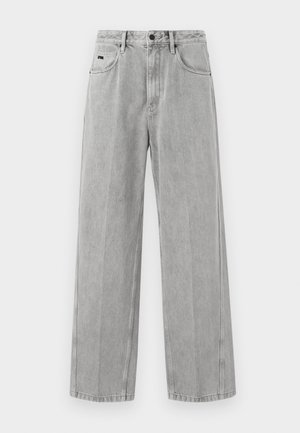 POCKETS PANT - Traperice opuštenog kroja - light grey denim