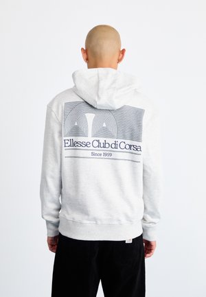 CLUB CORSA HOODIE - Sudadera - light grey