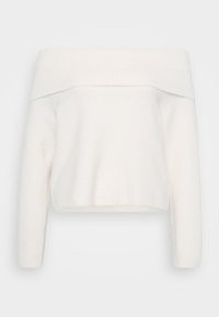 VMBOOM OFF SHOULDER - Strickpullover - birch